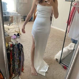 White Formal Dress